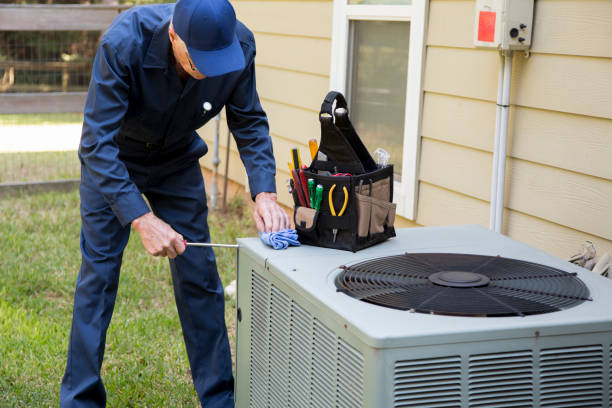 Installing UV germicidal lights for improved air quality